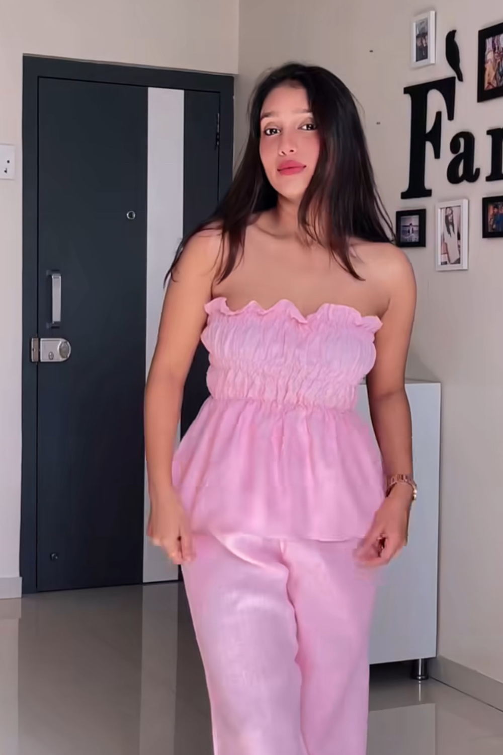 Pink Gelato Top & Pants Set