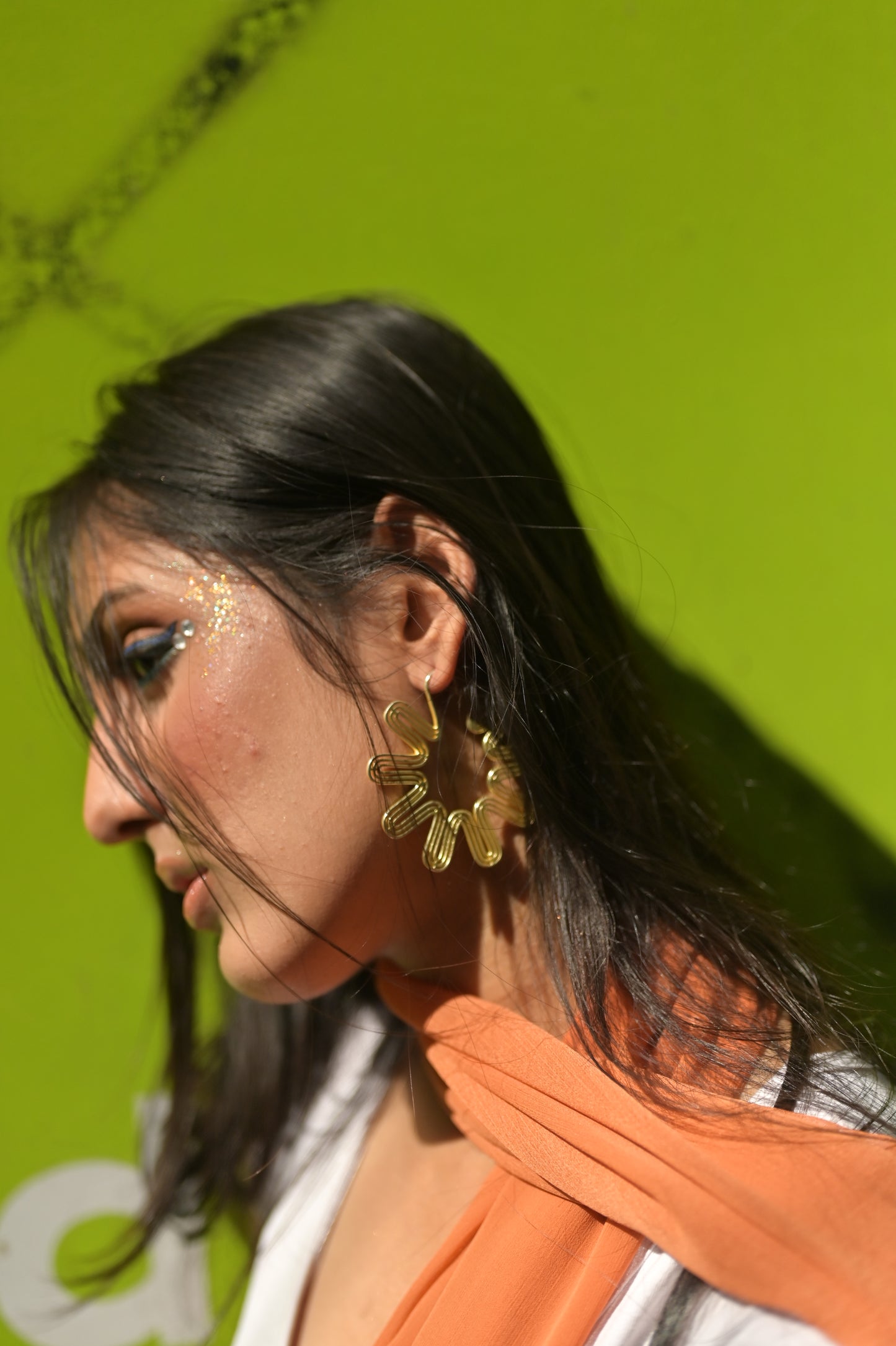 Wire earrings