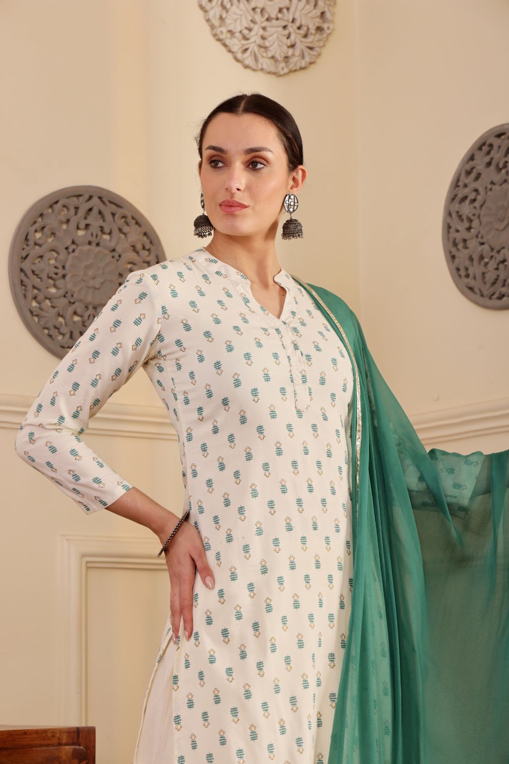 JASMINE KURTA SKIRT SET