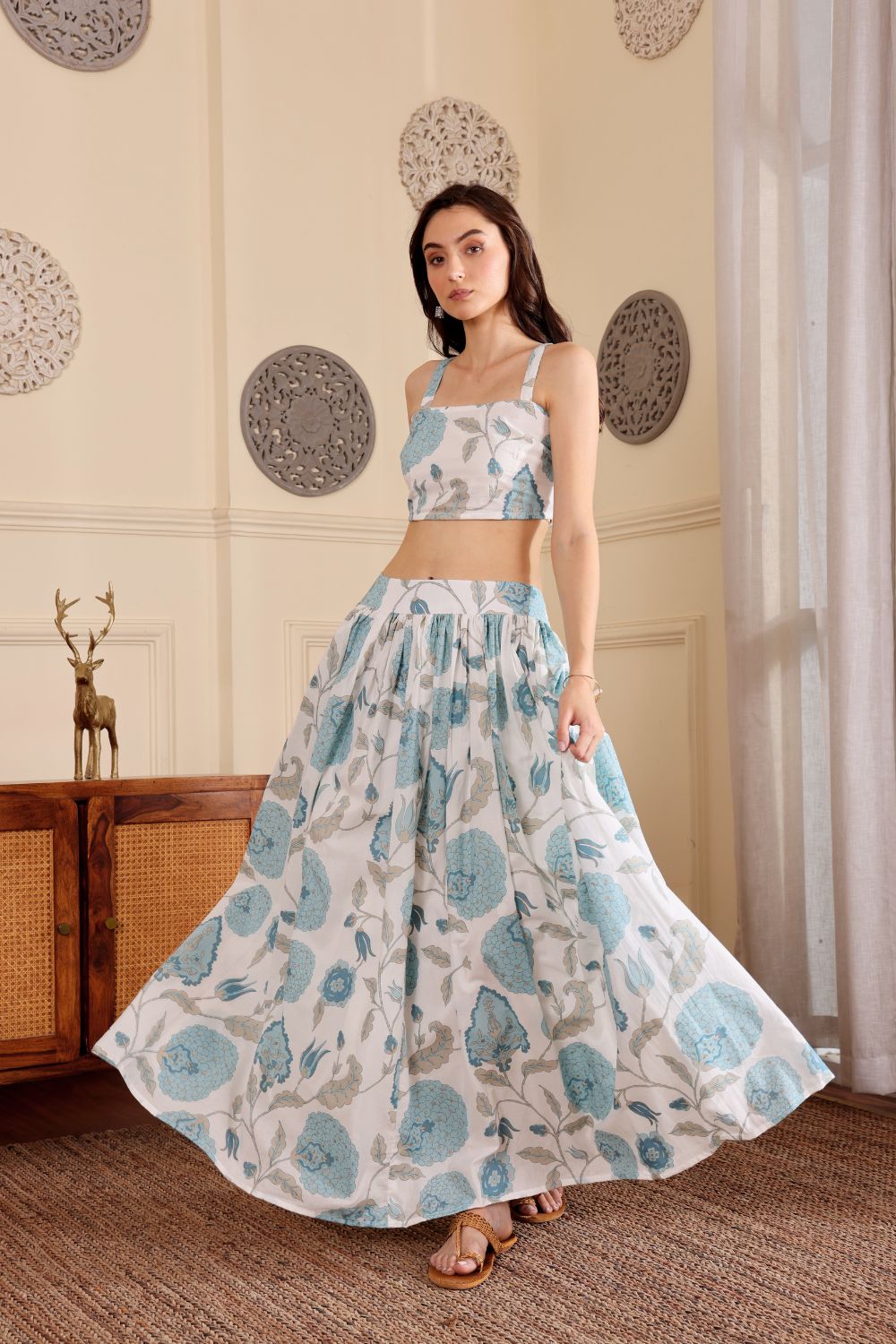 FAIZA SKIRT SET