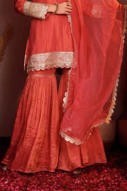 SHABNAM SHARARA SET