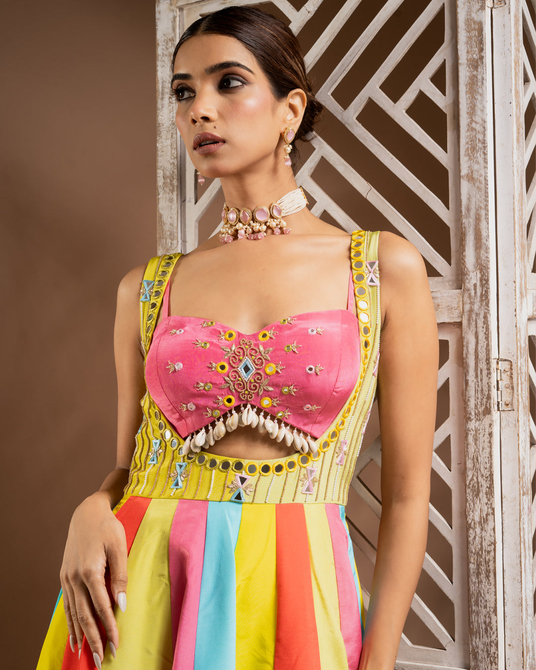 Horse Print Indo Dress  (Set of 2)