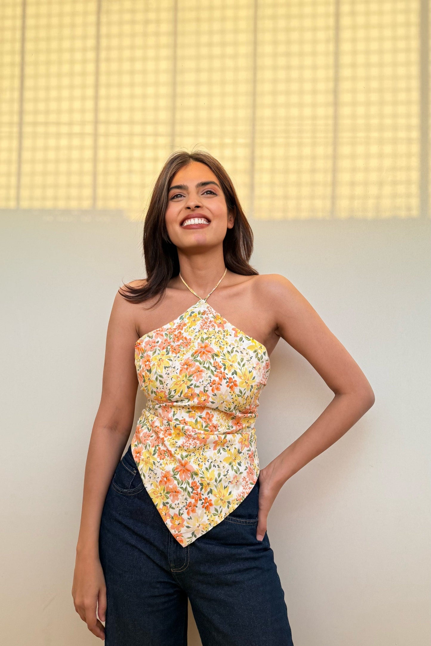 Multicoloured Multi-Way Scarf Top