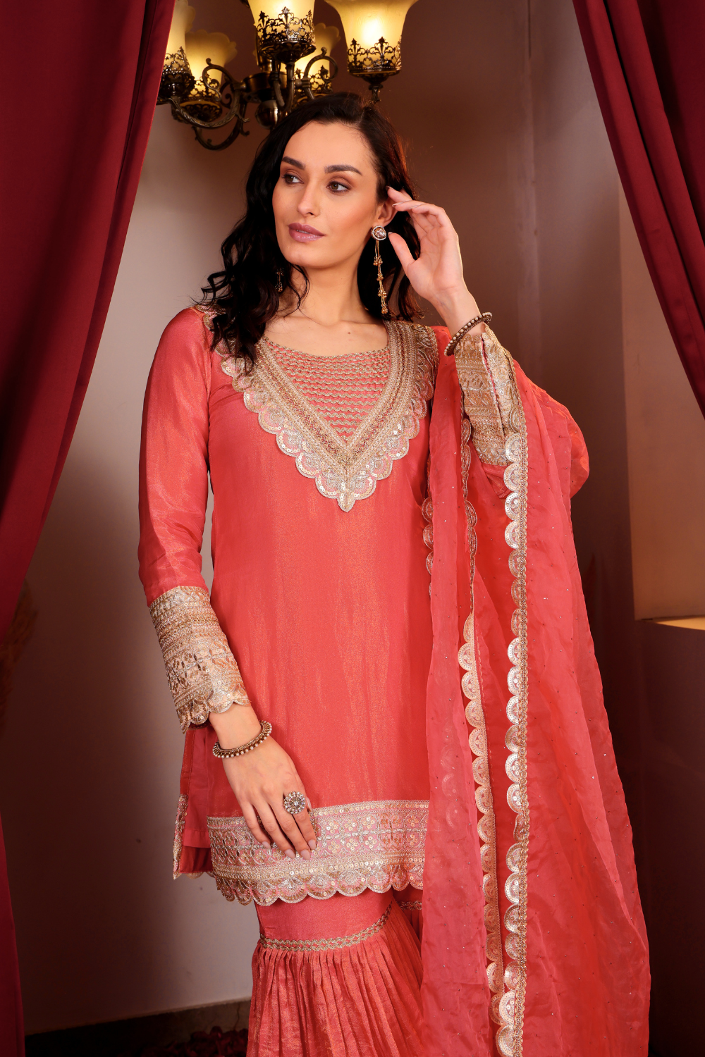 SHABNAM SHARARA SET