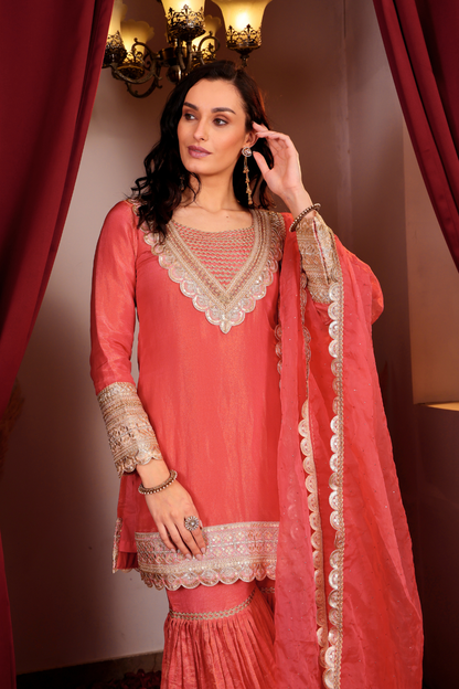 SHABNAM SHARARA SET