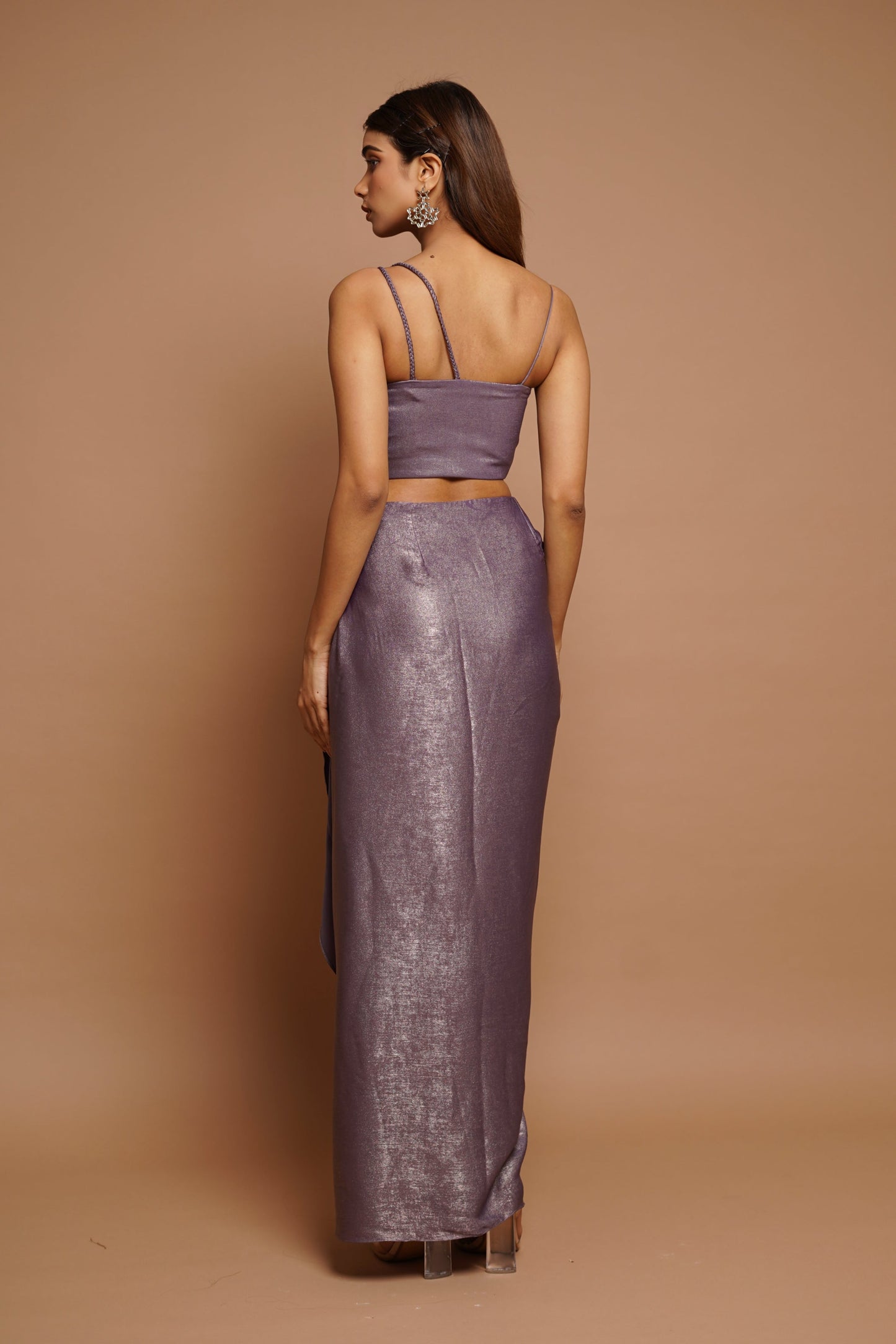 Purple Shimmer Dress