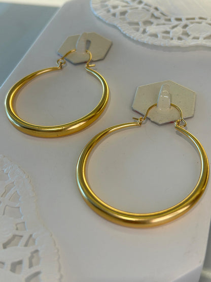 Plain Hoop earrings