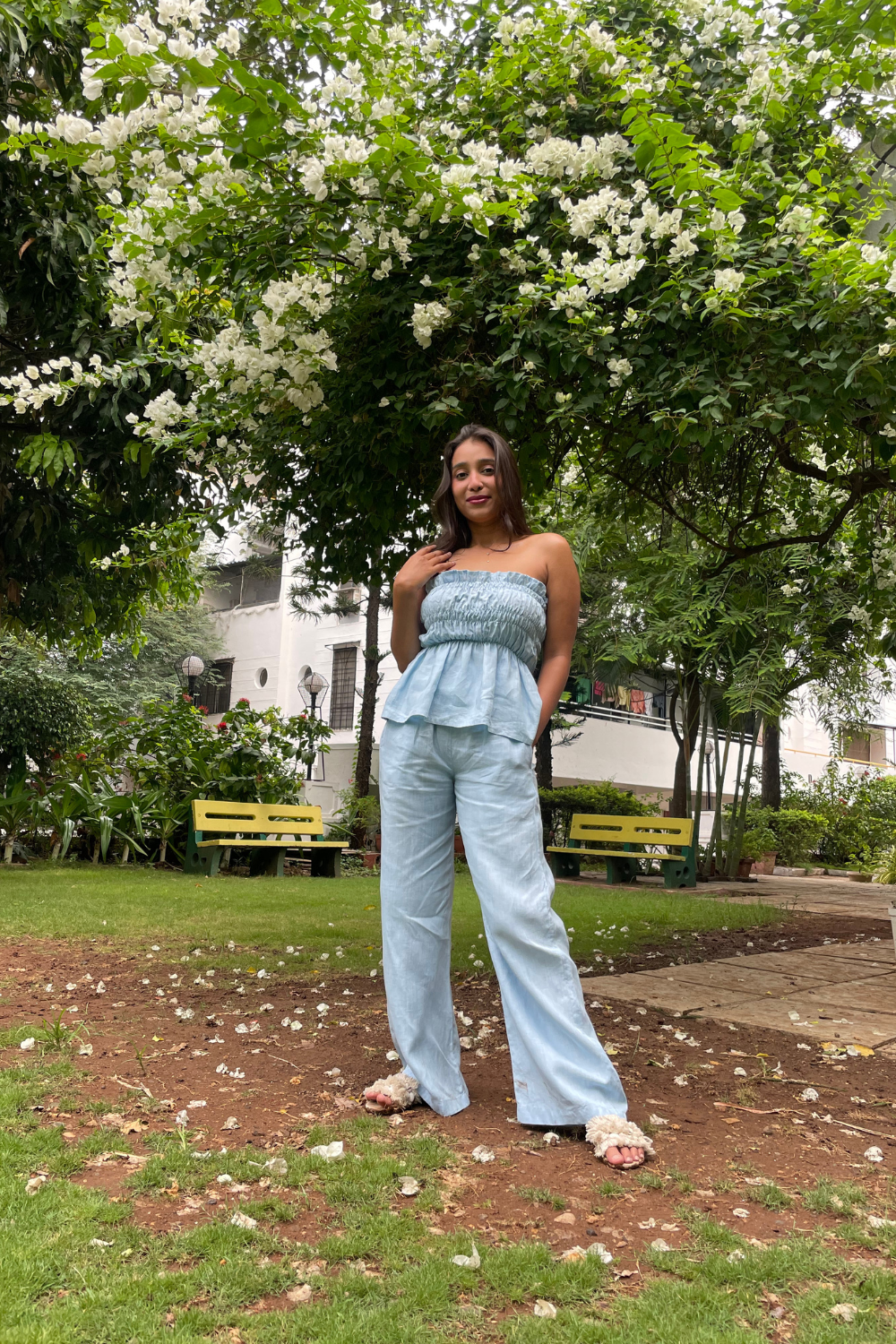 Blue Gelato Top & Pants Set