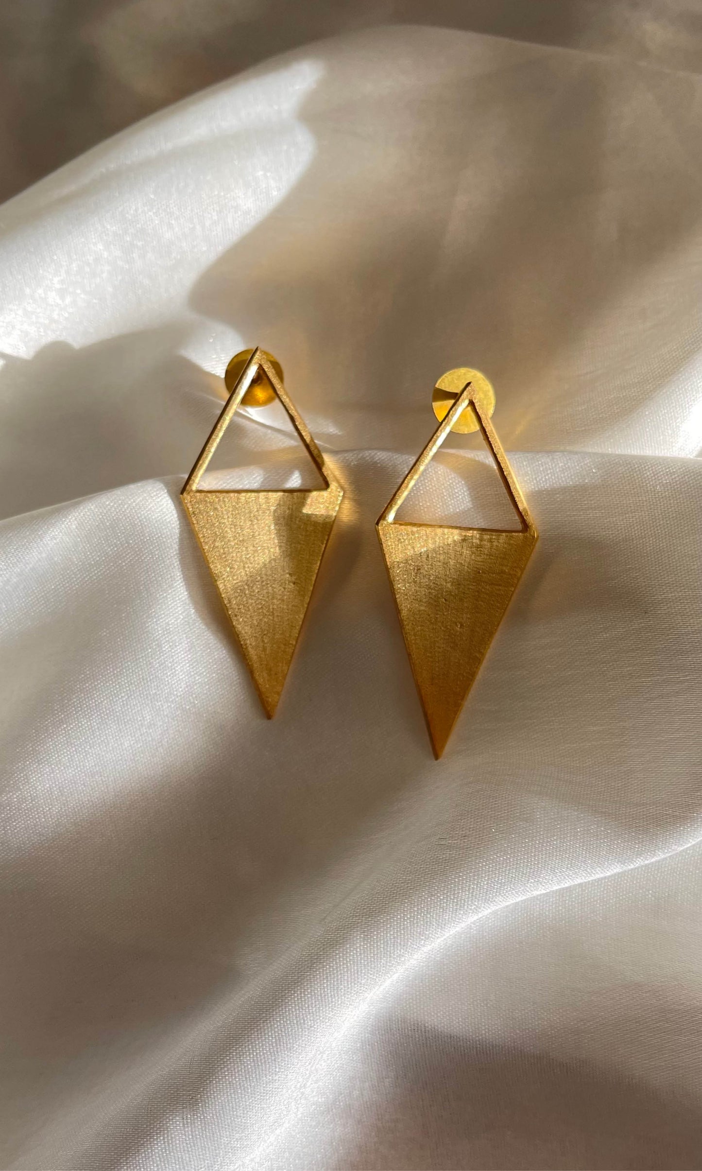 Triangle Blocks - Gold