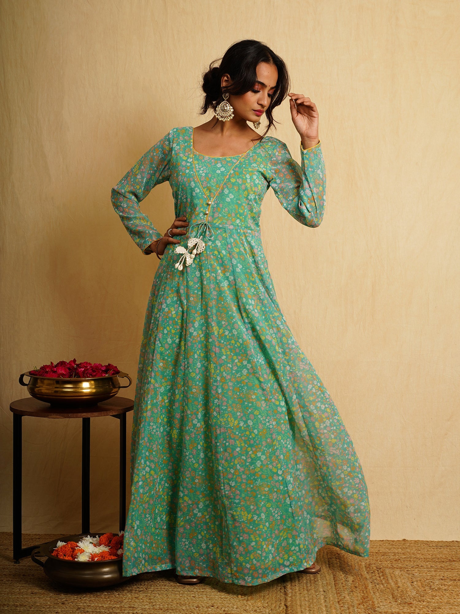 Vaani- Georgette Long Dress