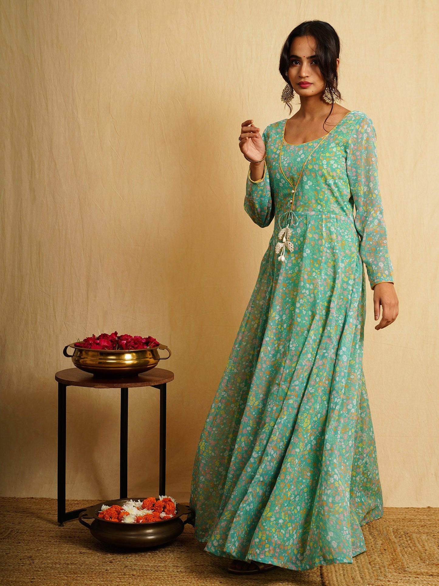 Vaani- Georgette Long Dress