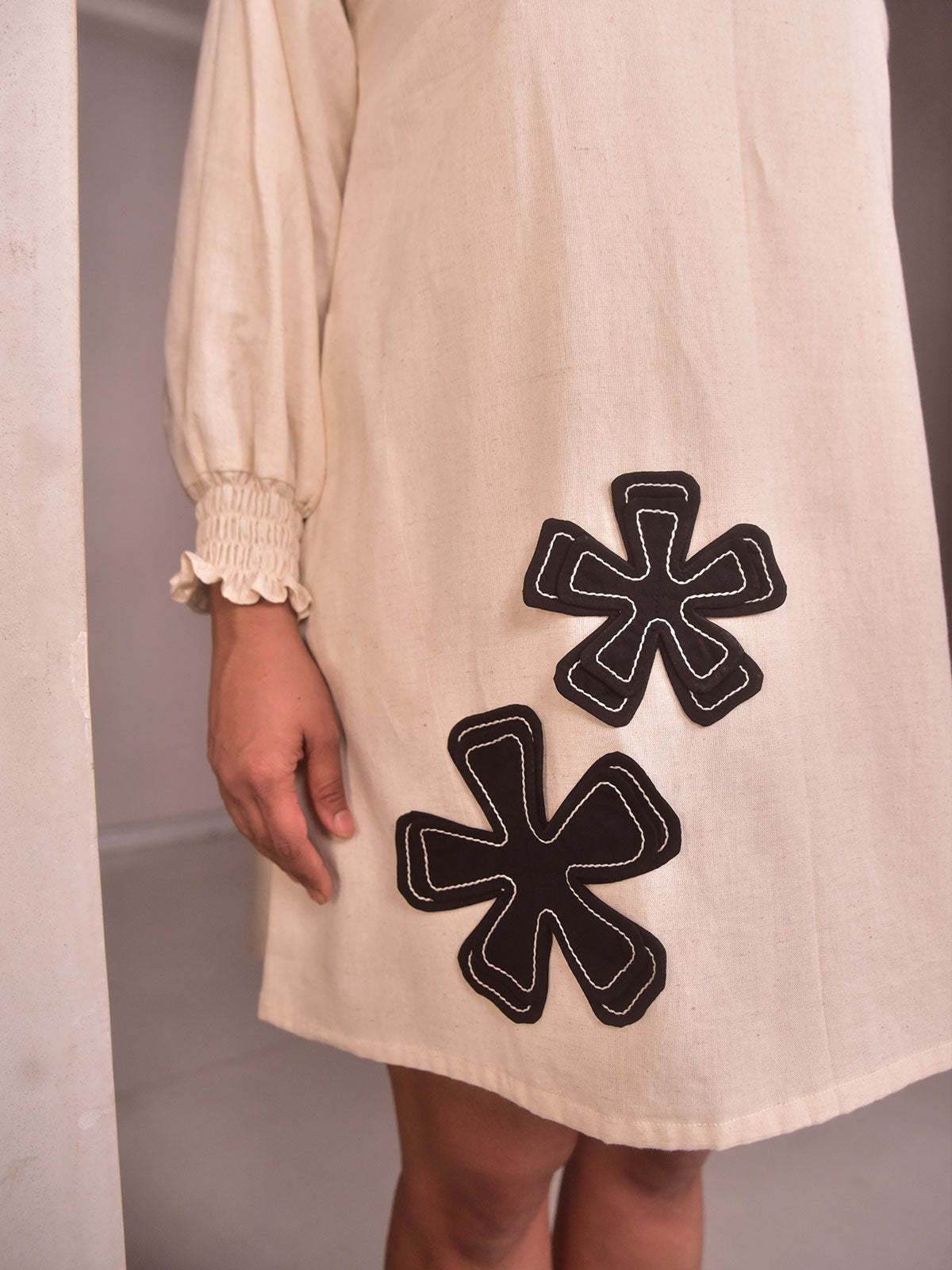 Amara Applique Short Dress