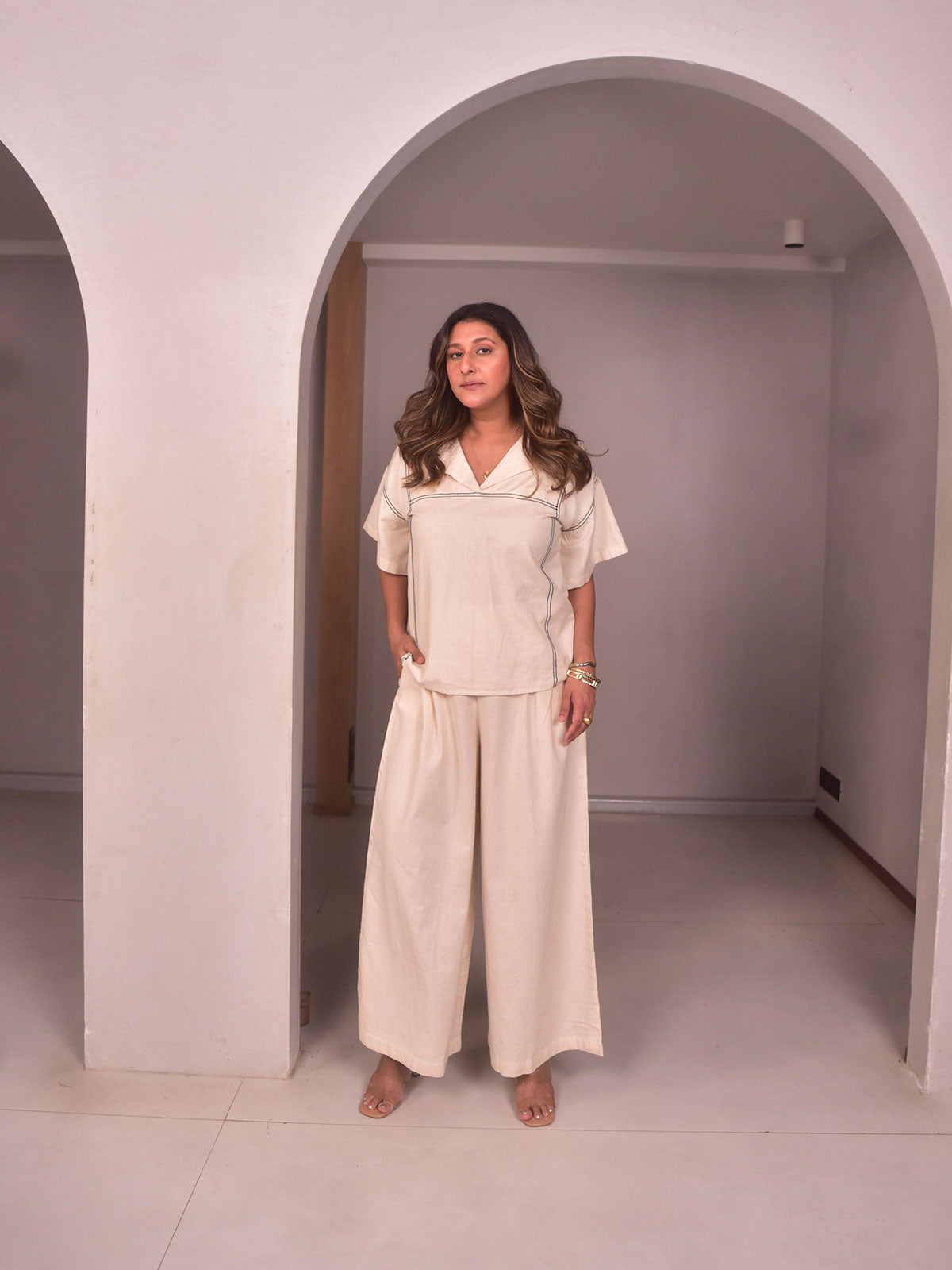 Amara Collar Top