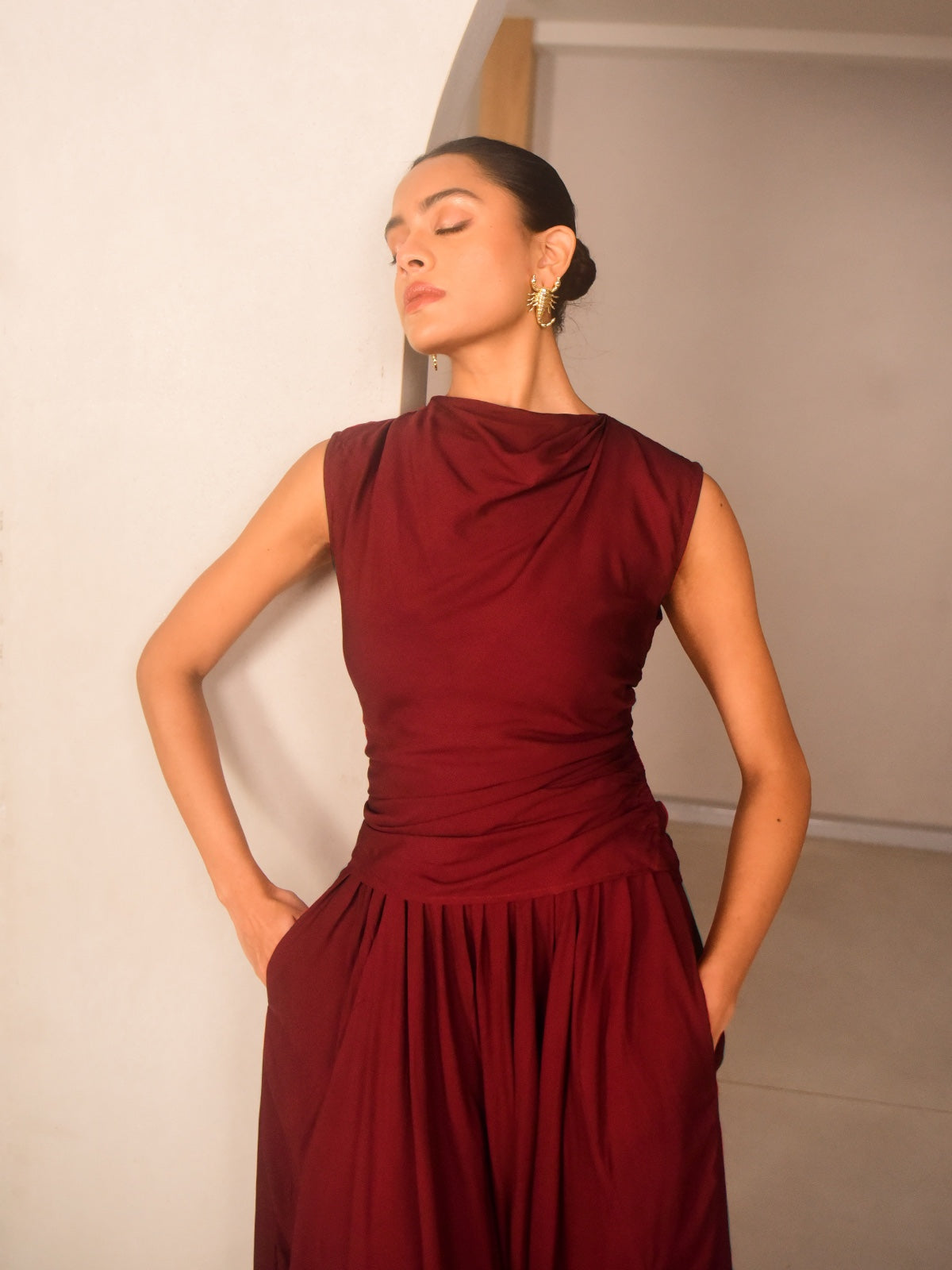 Ami Modal Top Skirt Set