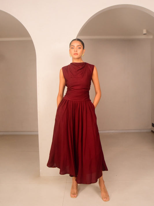 Ami Modal Top Skirt Set