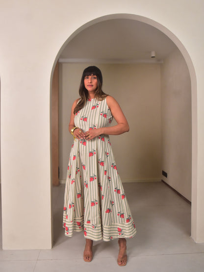 Anar Panelled Dress