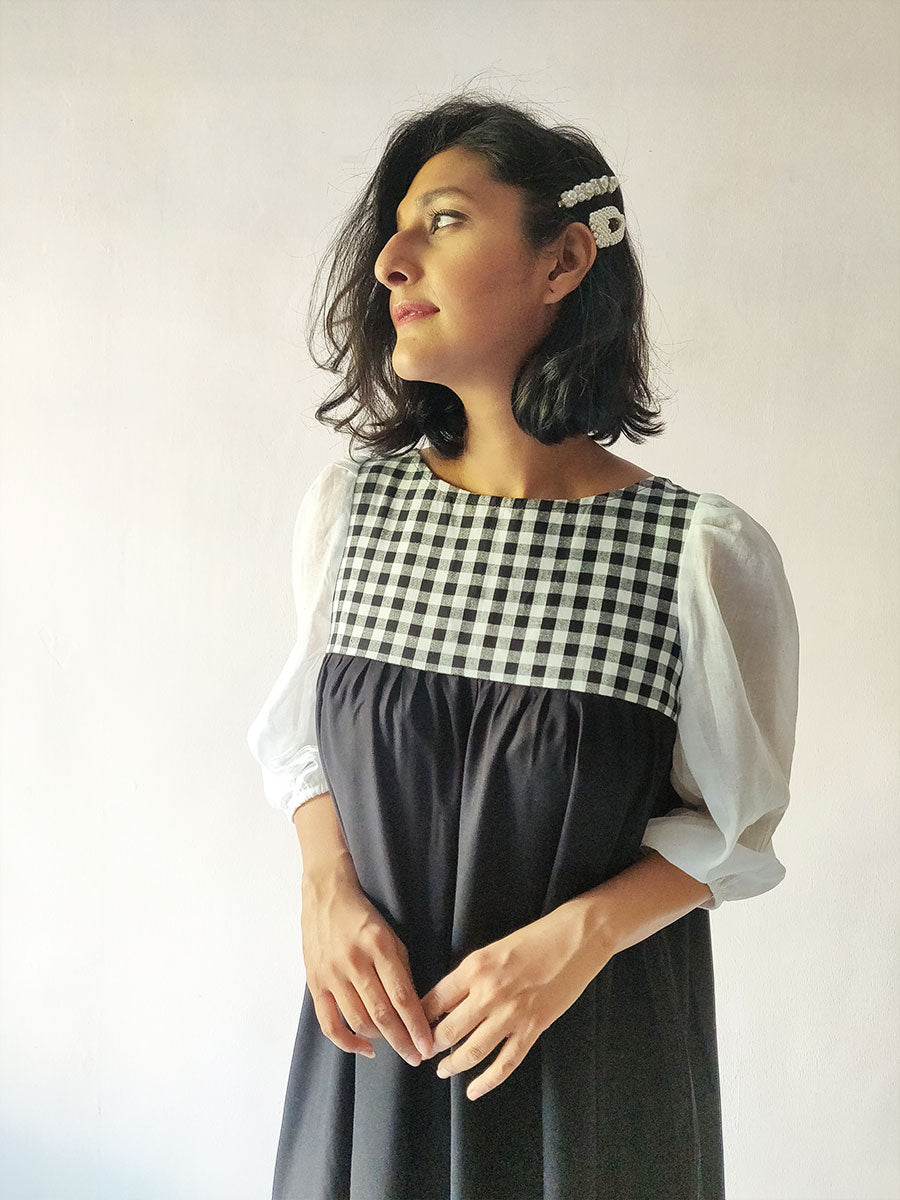 Black Flowy Dress - WhySoBlue