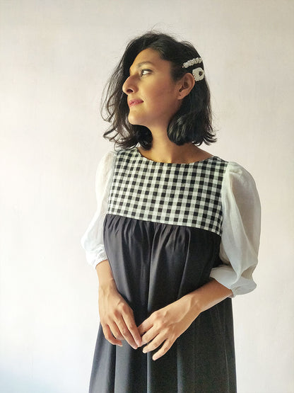 Black Flowy Dress - WhySoBlue