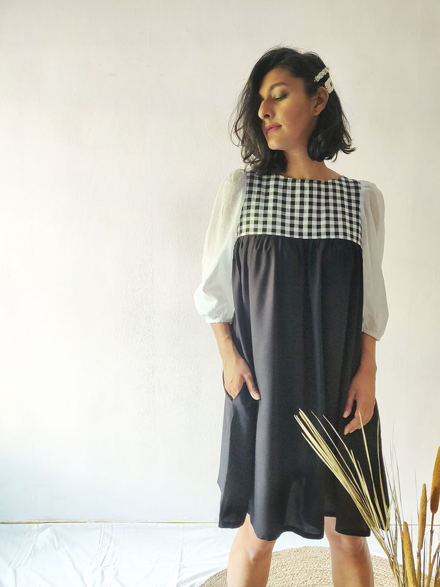 Black Flowy Dress - WhySoBlue