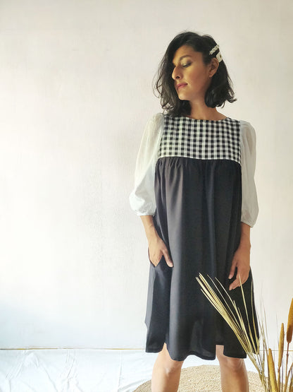 Black Flowy Dress - WhySoBlue