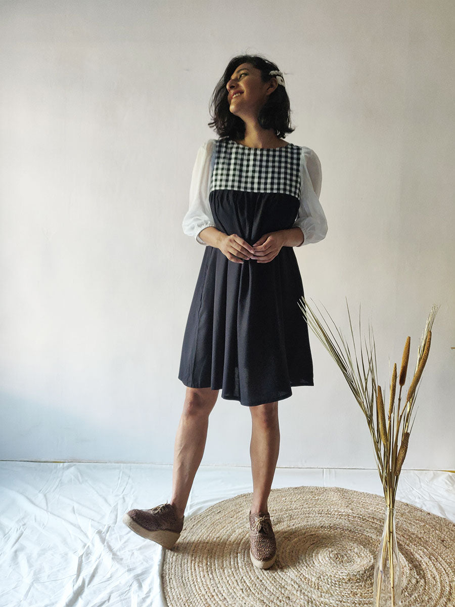 Black Flowy Dress - WhySoBlue