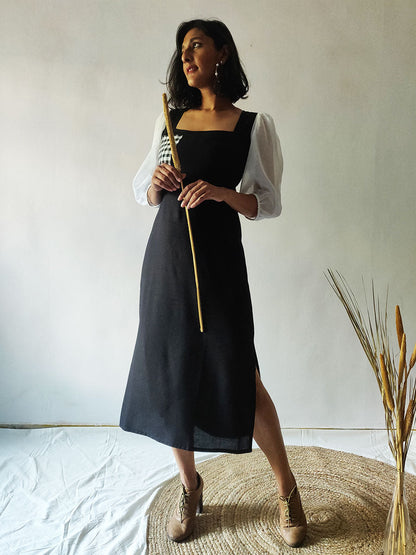 Black Sheath Dress - WhySoBlue