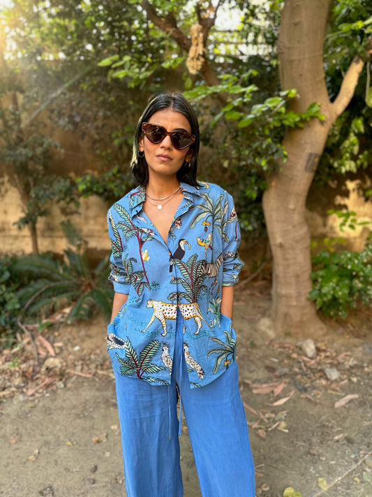 Tropical Jungle Printed Shirt