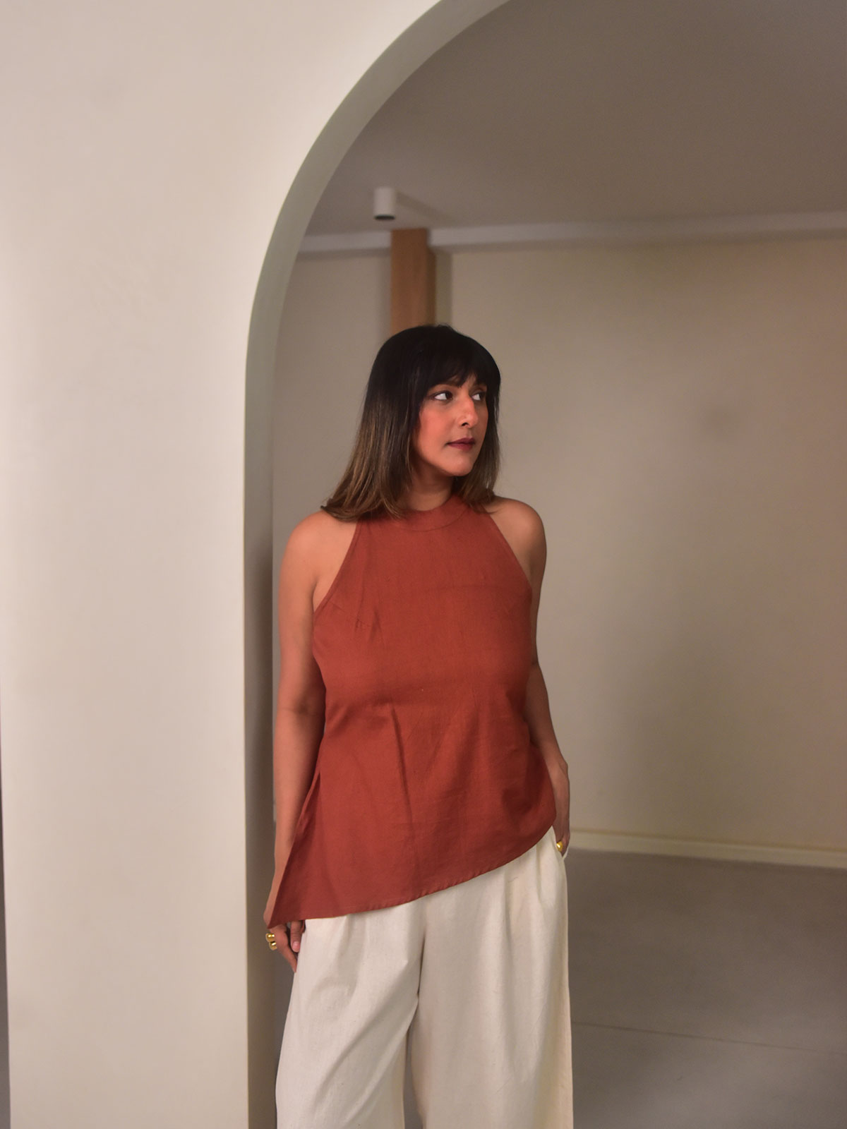 Rae Asymmetrical Top