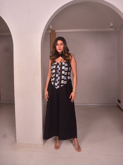 Patch Corset Co-ord Set