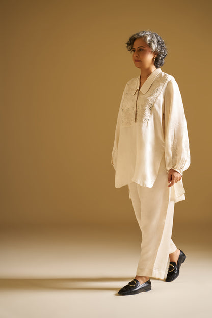 IVORY BLOOM CO-ORD SET