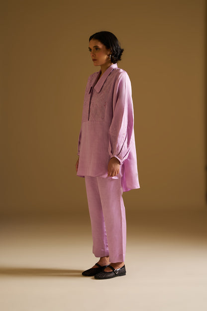 CHANDRIKA   (  LILAC BLOOM CO-ORD SET)