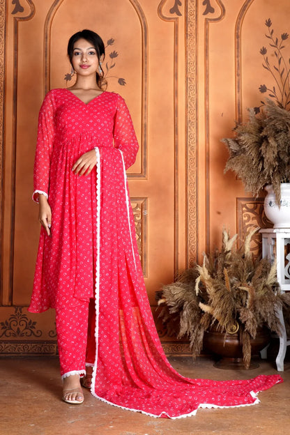 Bandhani Print Suit set