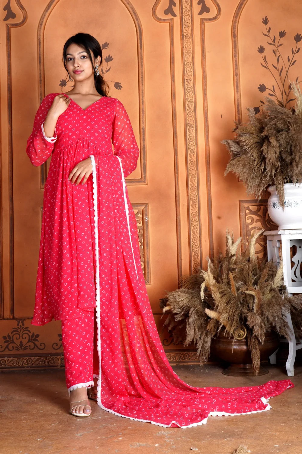 Bandhani Print Suit set