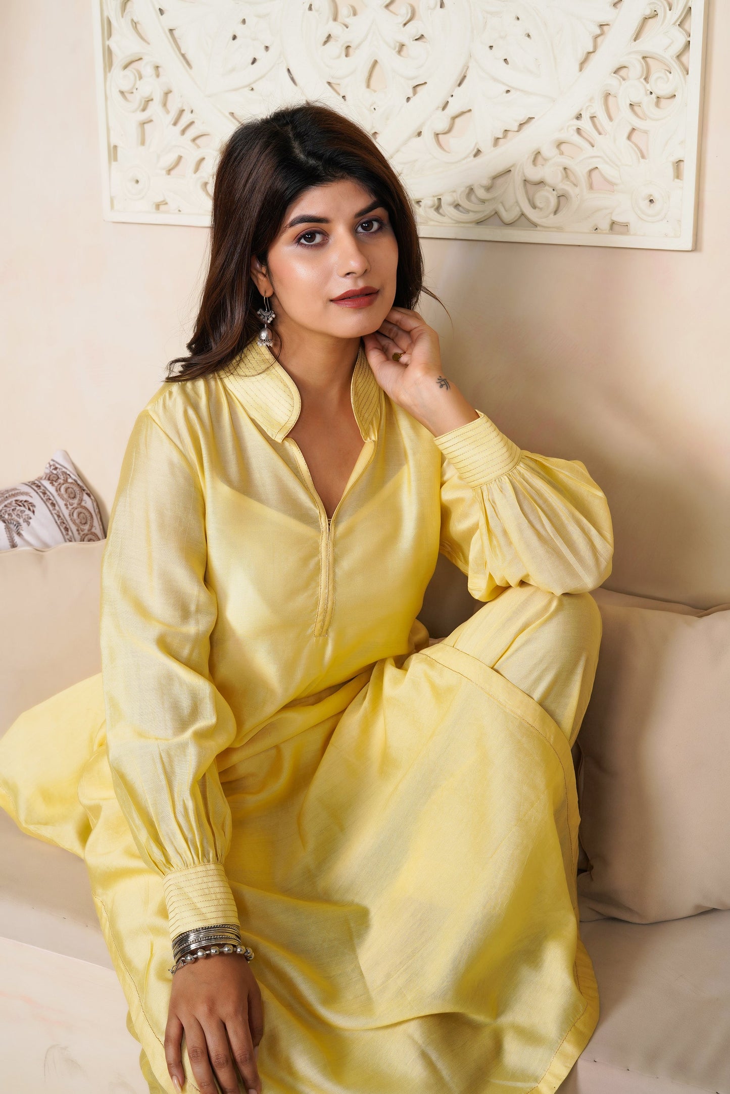 Sunflower Kurta Set