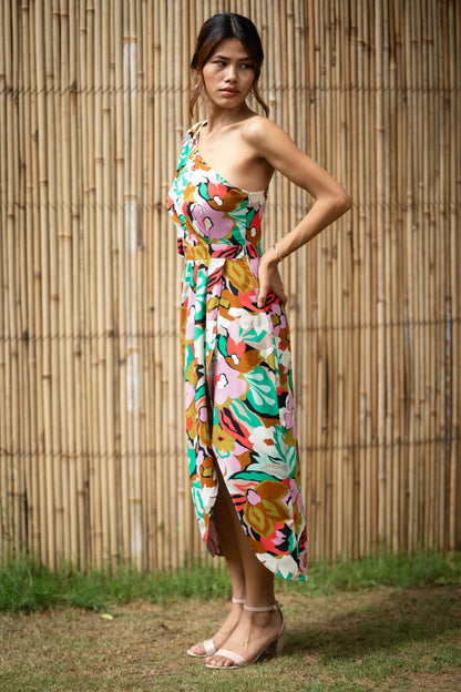 NOUR WILDFLOWER Dress side Pose