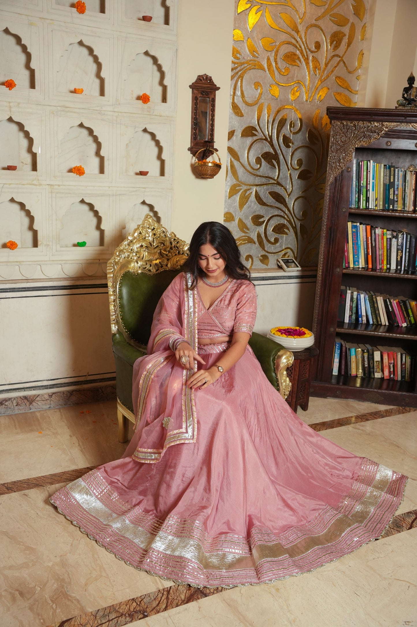 MOONLIGHT SILK LEGENGA SET