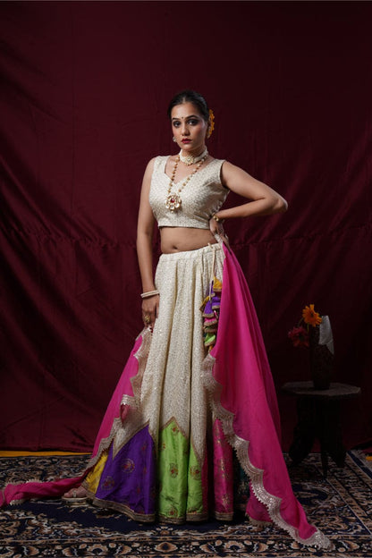 "Rangrez" – Multi color sequin lehenga choli