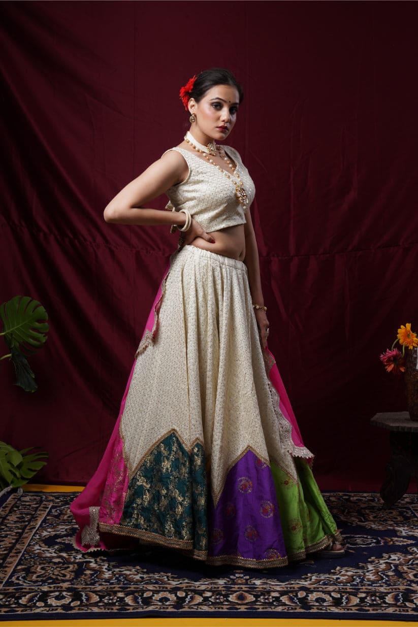 "Rangrez" – Multi color sequin lehenga choli