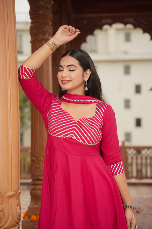 JAZZYBERRY COTTON SUIT SET