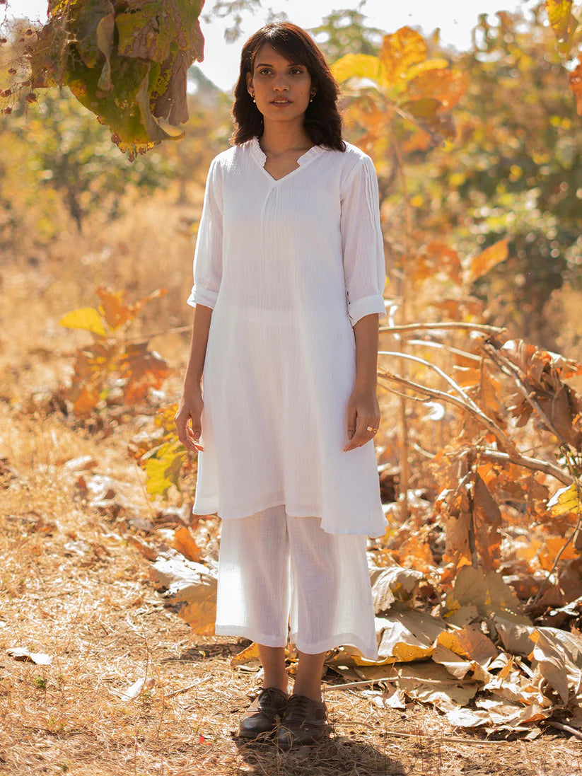 Lily White Kurta Set