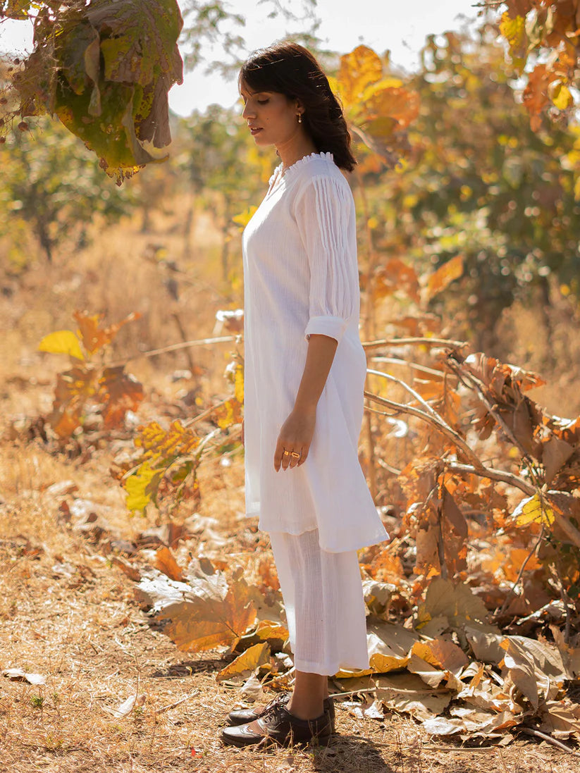 Lily White Kurta Set