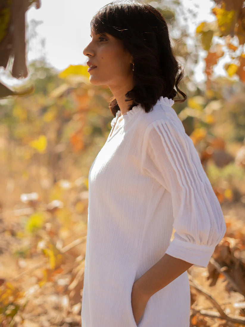 Lily White Kurta Set