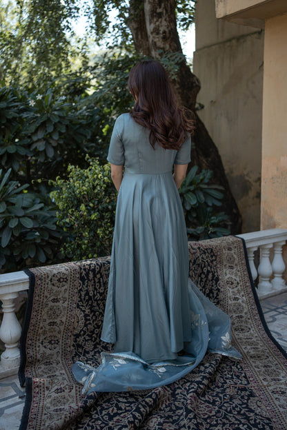 SKYBEACH COTTON GLAZE SUIT SET