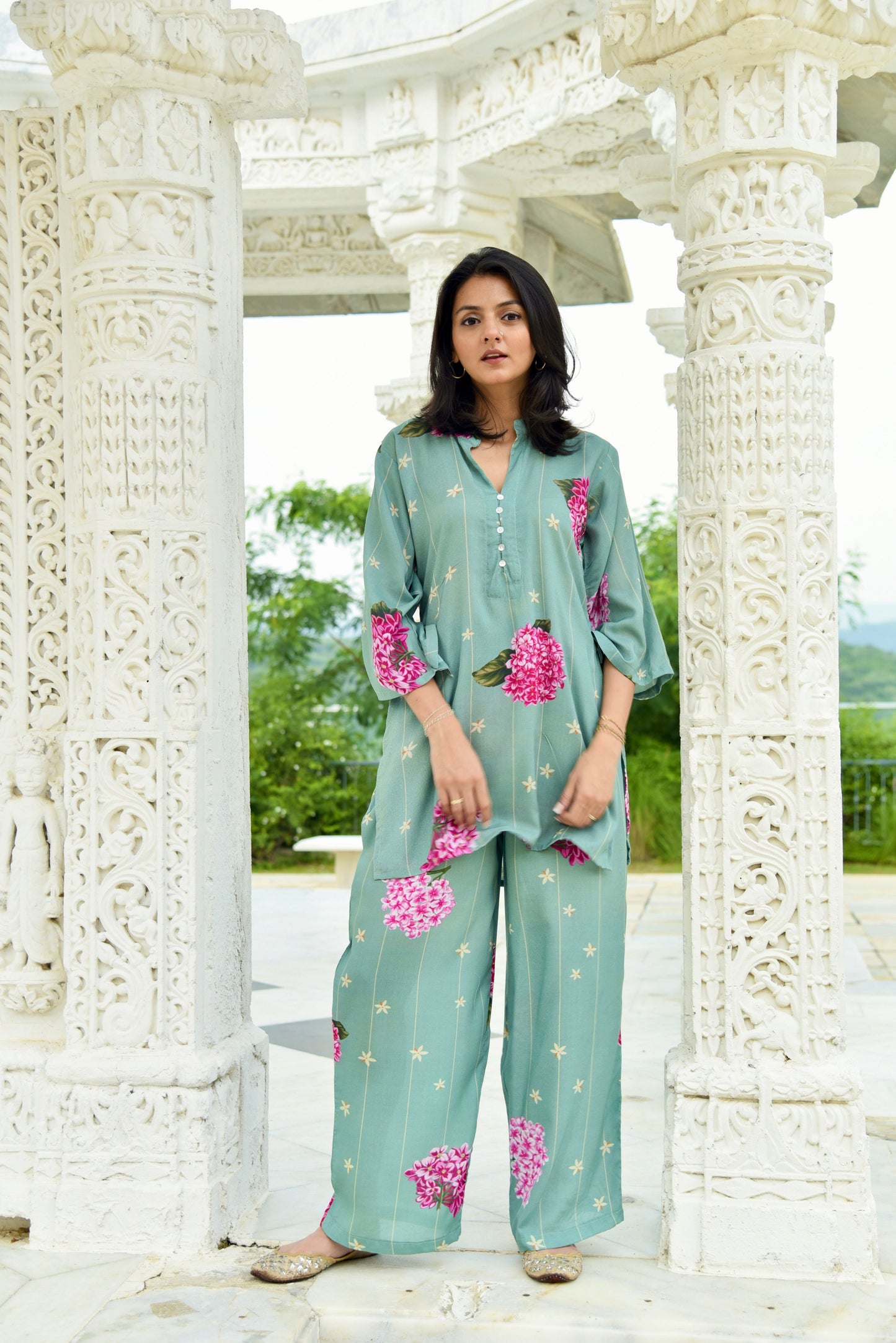 Amara Short Kurta and Pajama Set