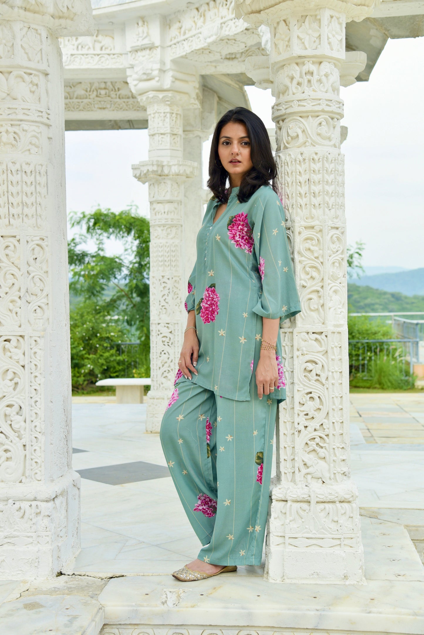 Amara Short Kurta and Pajama Set