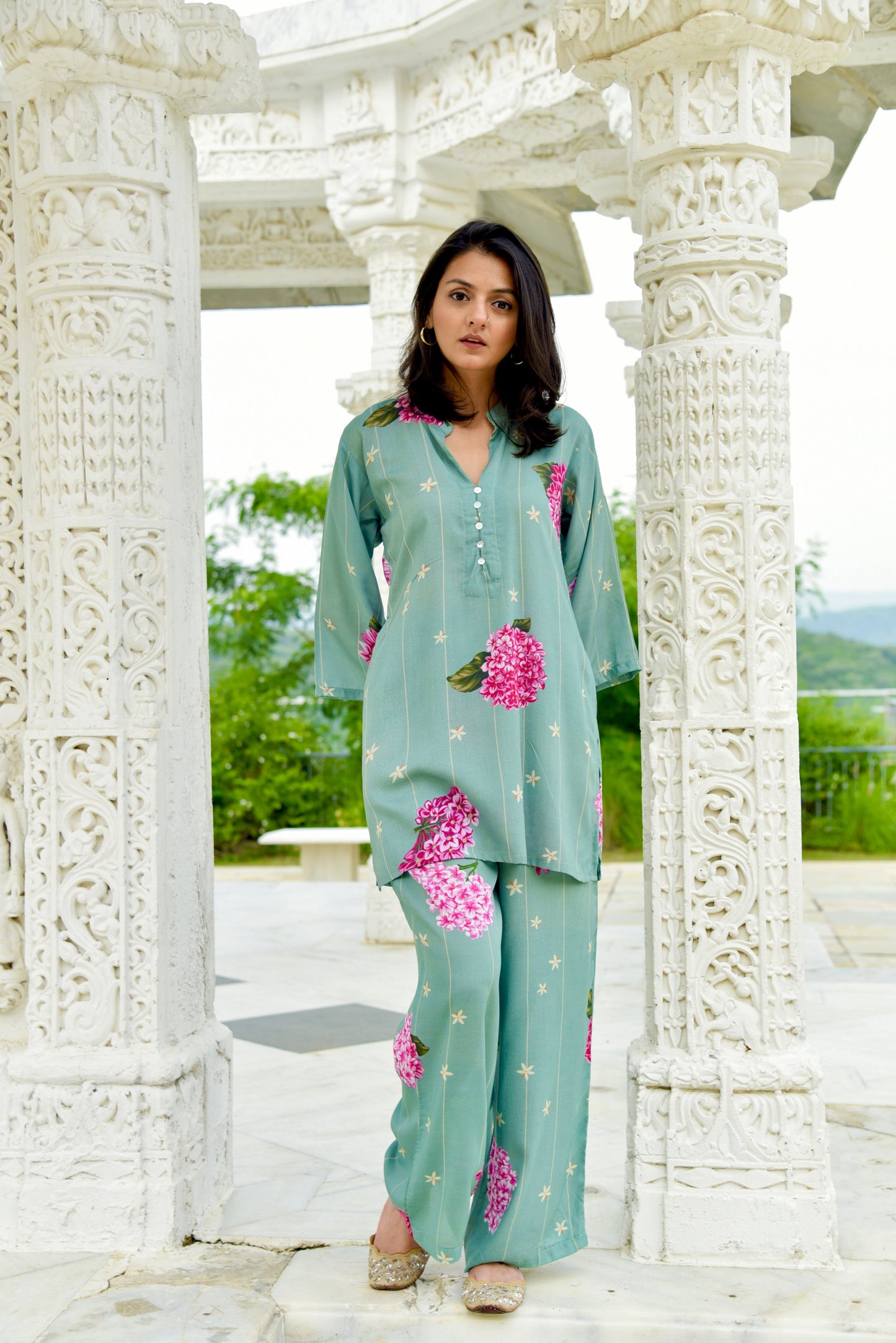 Amara Short Kurta and Pajama Set
