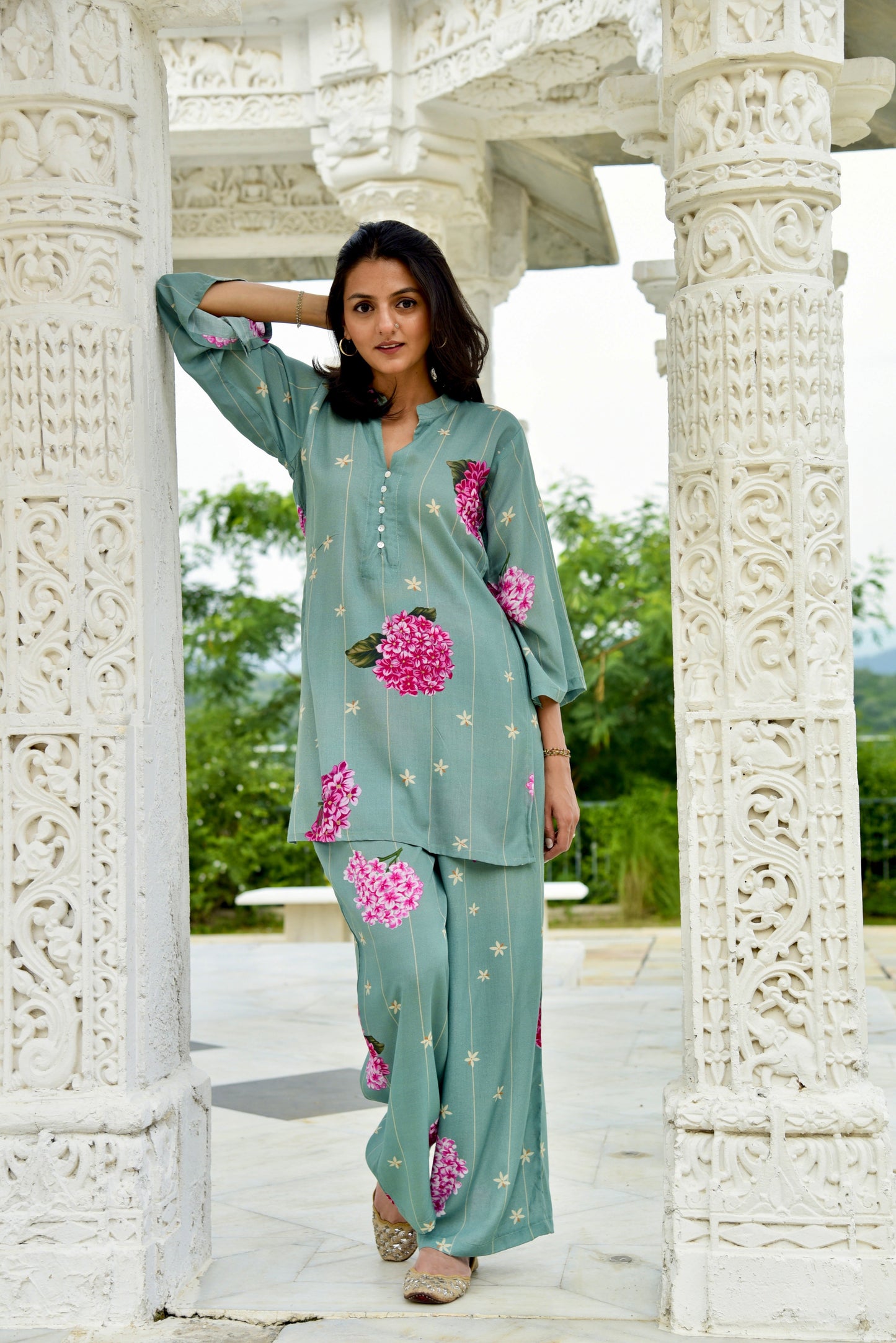 Amara Short Kurta and Pajama Set