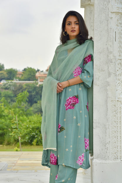 Feronia Kurta and Dupatta