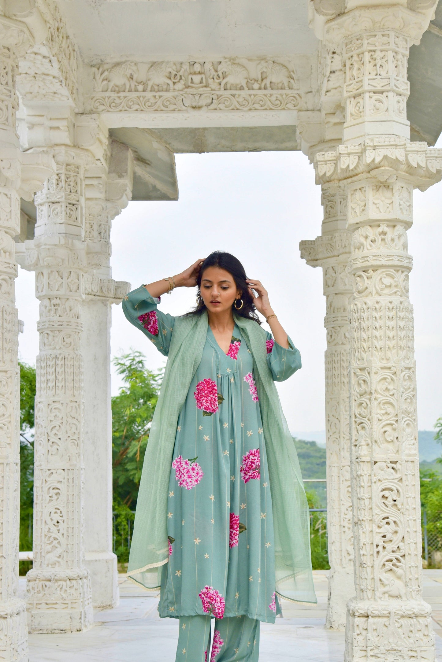Feronia Kurta and Dupatta