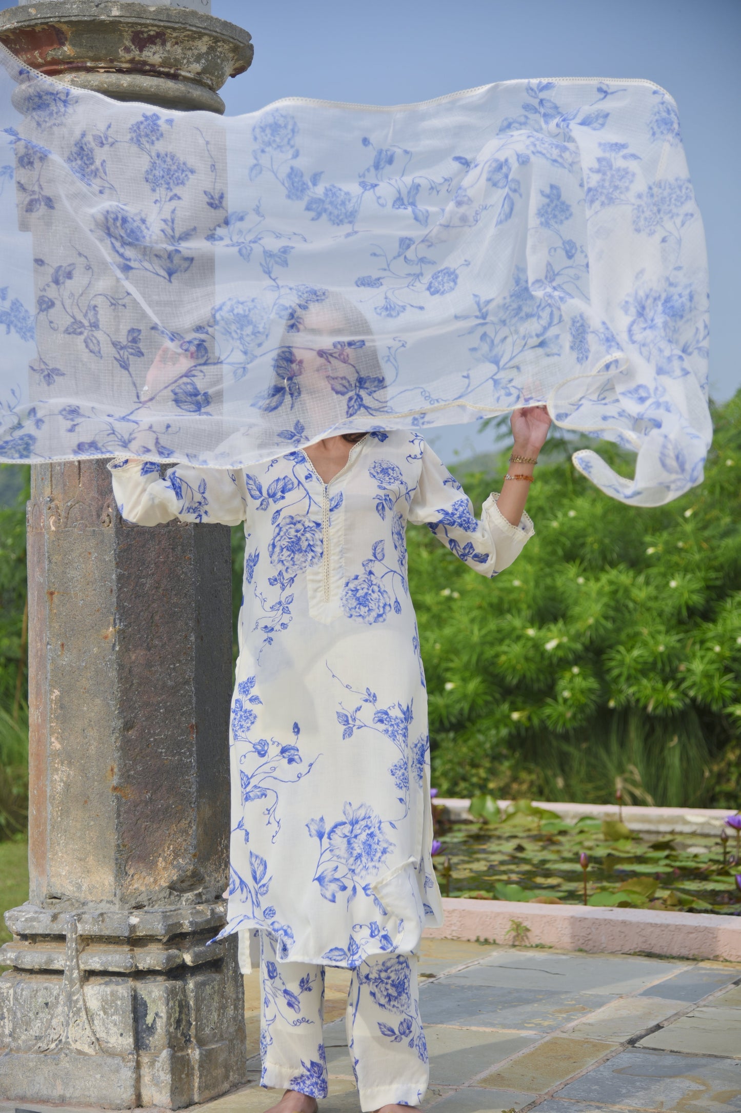 Nora Kurta and Dupatta